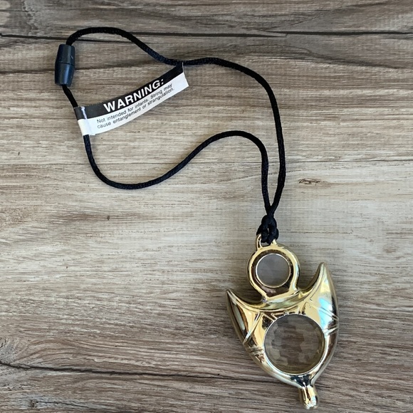 Vintage 1995 Saban Power Ranger Crystal Necklace Powerranger Bandai Toy Jewelry - Picture 5 of 7